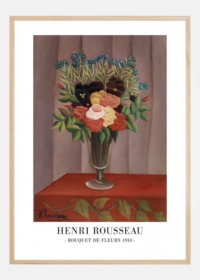 Henri Rousseau - Bouquet De Fleurs 1910 Poster