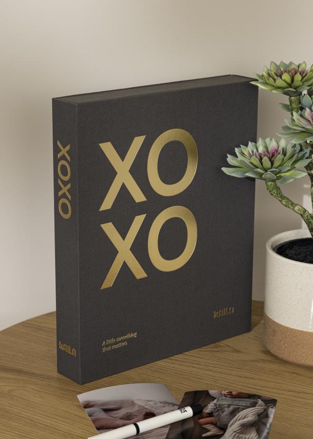 KAILA XOXO Black - Coffee Table Photo Album (60 Pages Noires)
