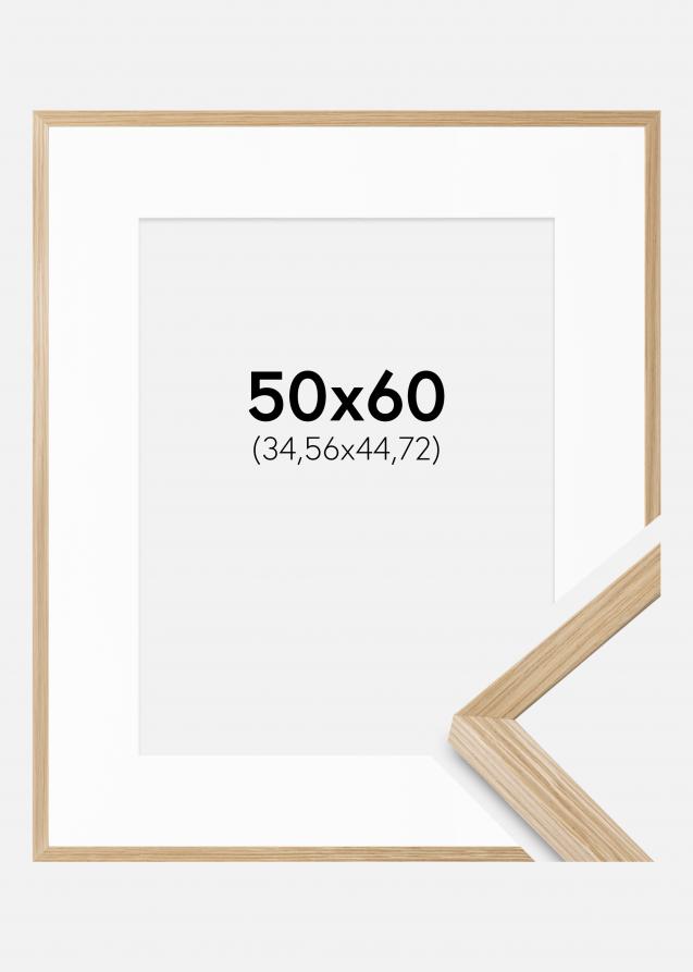 Cadre Soul Oak Veneer 50x60 cm - Passe-partout Blanc 14x18 inches