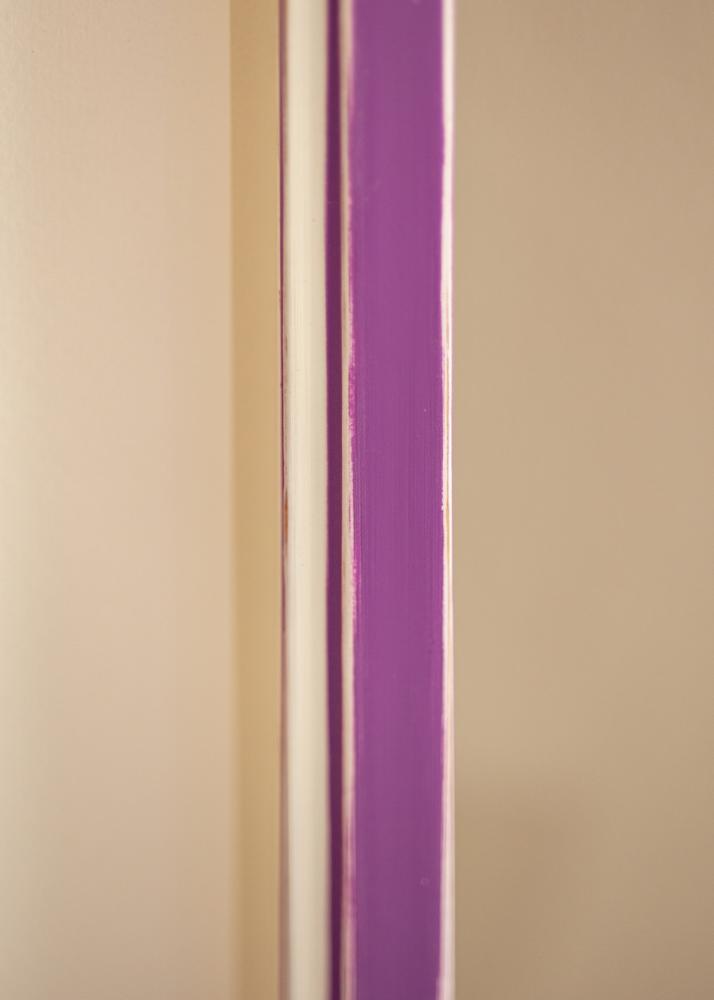 Cadre Diana Verre acrylique Violet 50x60 cm