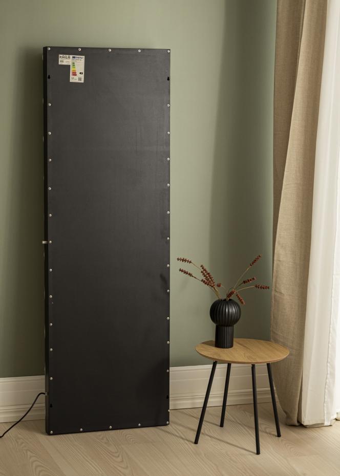 KAILA Miroir Tall LED Noir 55x165 cm