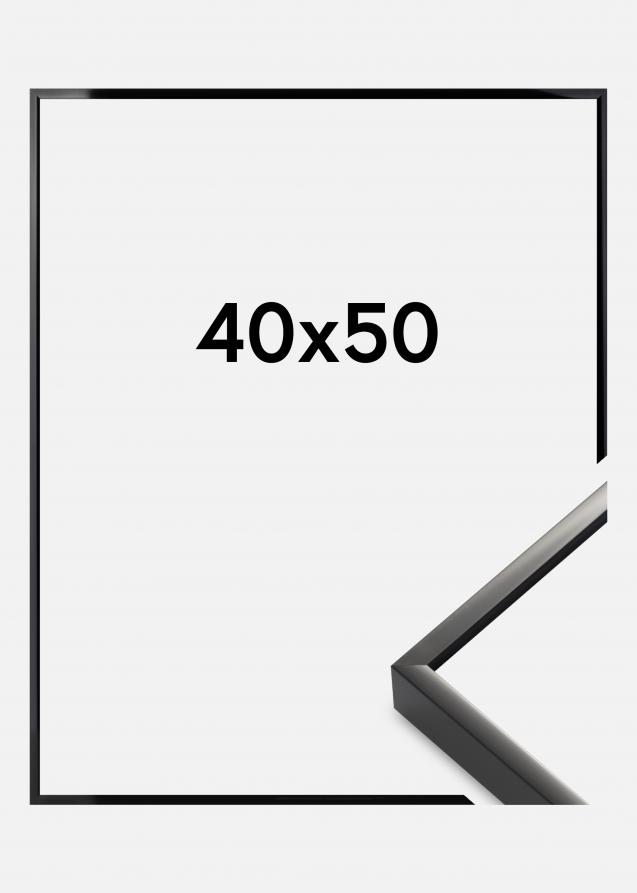 Cadre Nielsen Premium Alpha Brillant Noir 40x50 cm