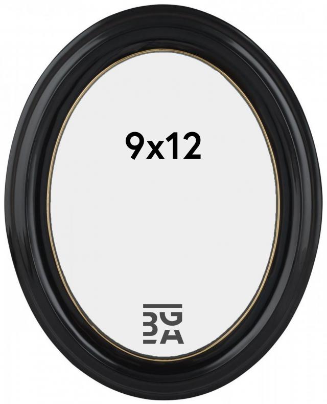 Eiri Mozart Ovale Noir 9x12 cm