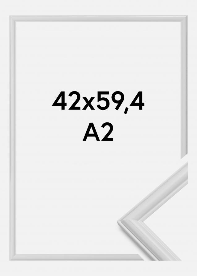 Cadre Line Blanc 42x59,4 cm (A2)