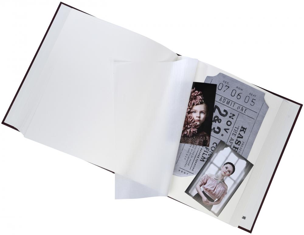 Exclusive Line Maxi Album Bleu 30x33 cm (100 pages blanches / 50 feuilles)