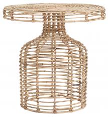 Table d'appoint Nature 46x46 cm - Rotin