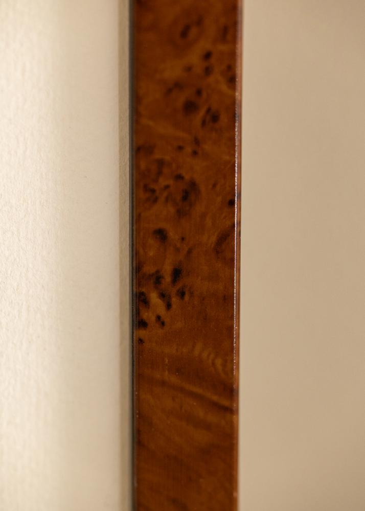 Cadre Ares Verre acrylique Burr Walnut 40x60 cm
