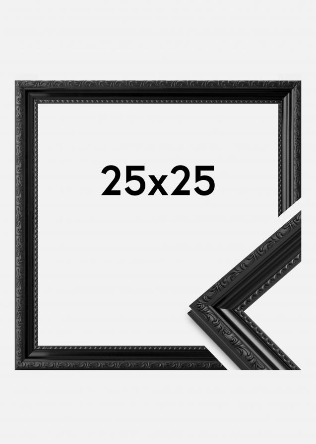 Cadre Abisko Verre Acrylique Noir 25x25 cm