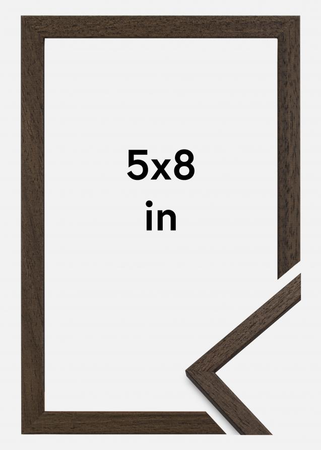 Cadre Edsbyn Verre Acrylique Noyer 5x8 pouces (12,7x20,32 cm)