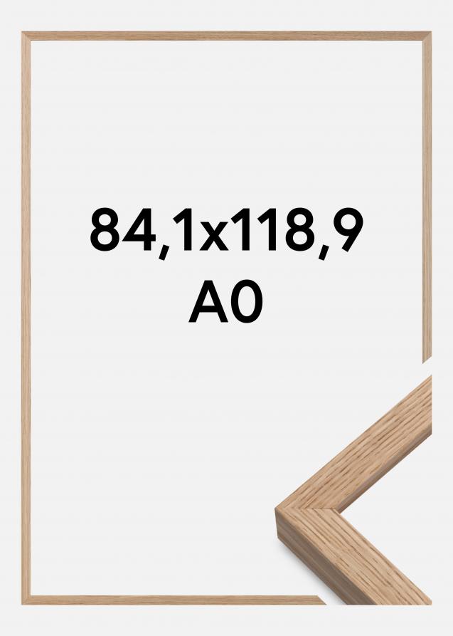 Cadre Amanda Box Acrylique Chêne 84,1x118,9 cm (A0)