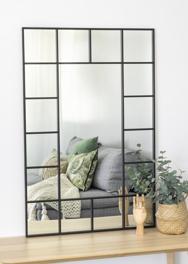KAILA Miroir Window II - Noir 80x120 cm