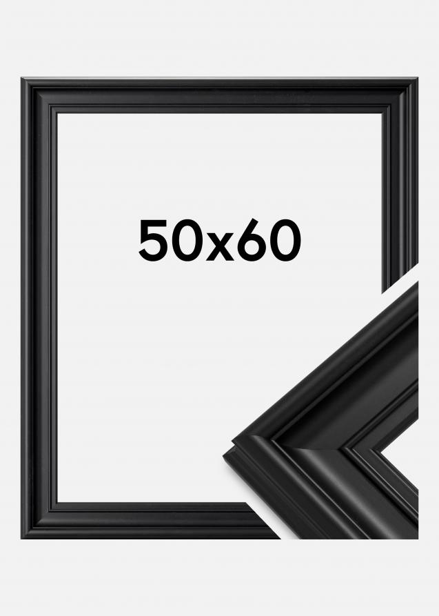 Cadre Mora Premium Verre Acrylique Noir 50x60 cm
