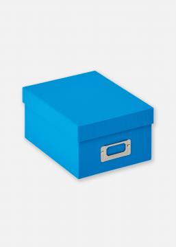 Fun Bote de rangement - Bleu ocan (Contient 700 images de format 10x15 cm)