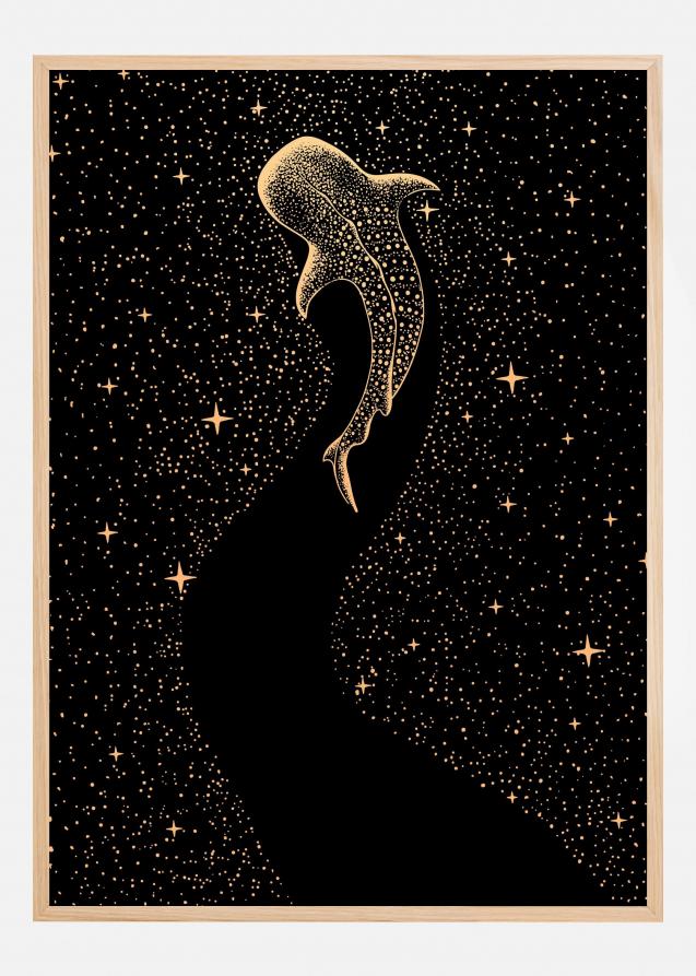 Star Eater Dark Gold Version Poster