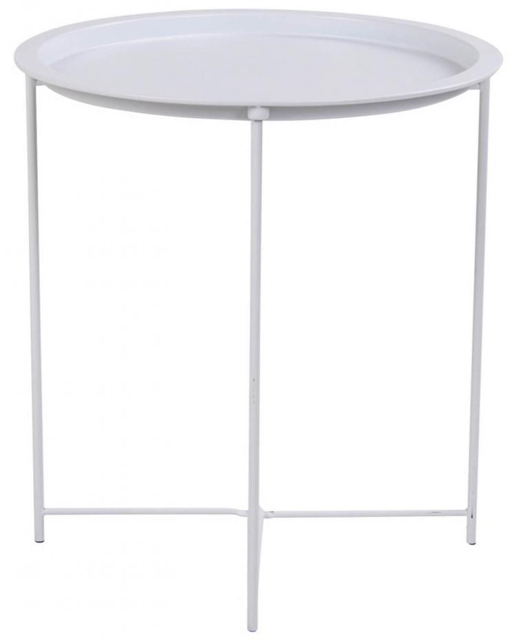 Table d'appoint Bastia 46,8x46,8 cm - Blanc
