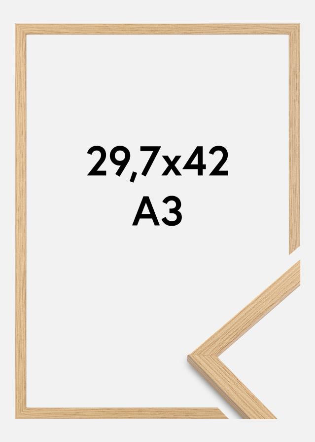 Cadre Valbo Verre Acrylique Chêne 29,7x42 cm (A3)