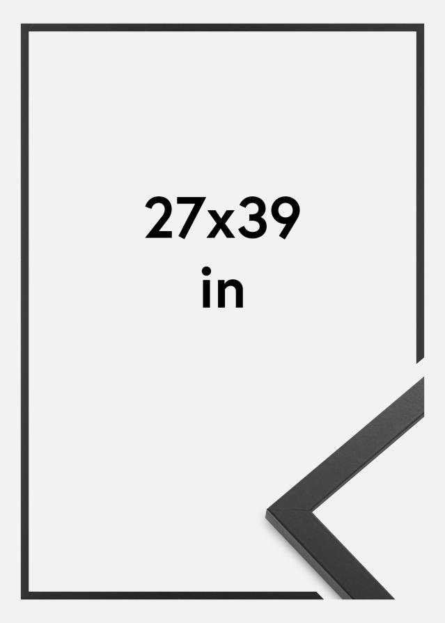 Cadre Trendy Verre Acrylique Noir 27x39 inches (68,58x99,06 cm)