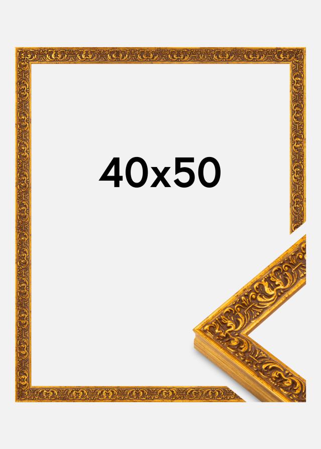 Cadre Amber Acrylique Or 40x50 cm