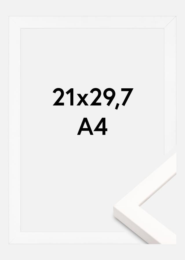 Cadre Brooke Verre acrylique Blanc 21x29,7 cm (A4)