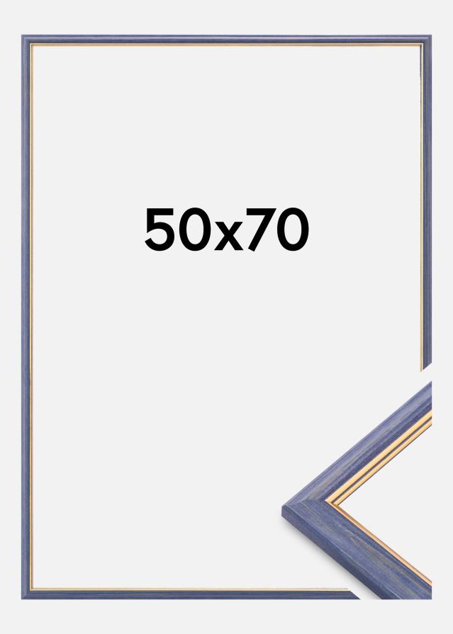 Cadre Claudia Acrylique Bleu 50x70 cm