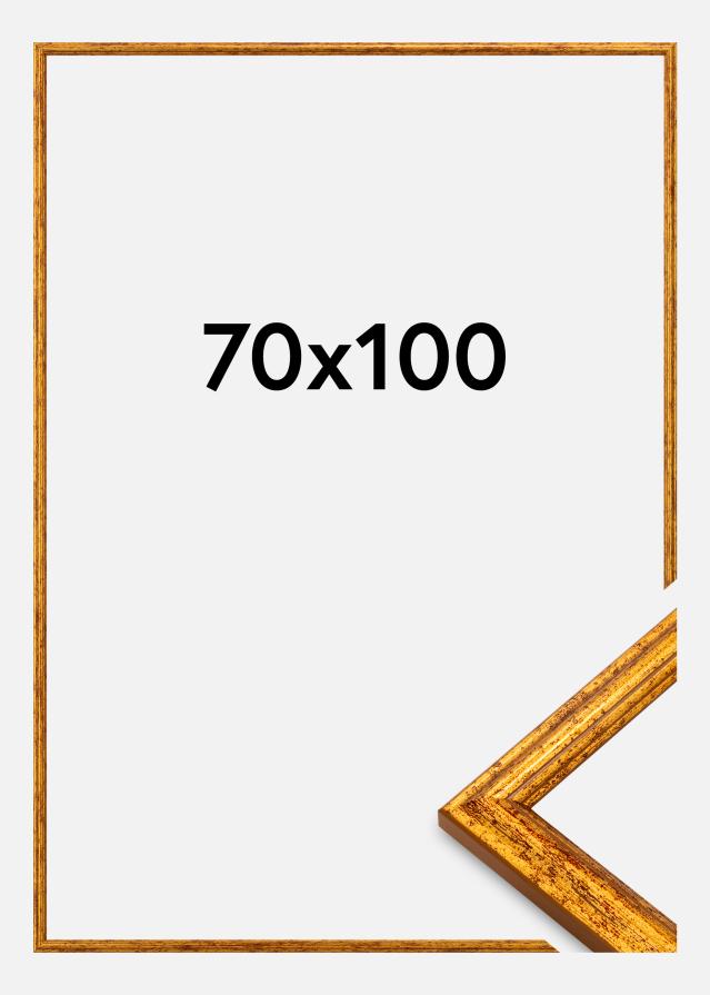 Cadre Claudia Verre acrylique Or 70x100 cm
