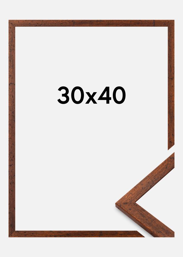 Cadre Humphrey Plexiglas Brun 30x40 cm