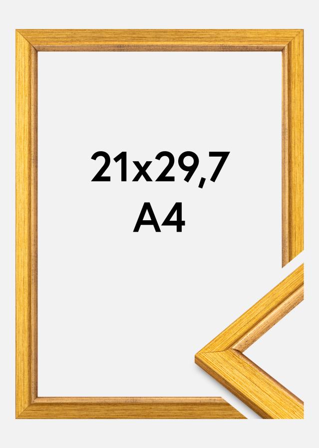 Cadre Marisa Verre acrylique Doré 21x29,7 cm (A4)