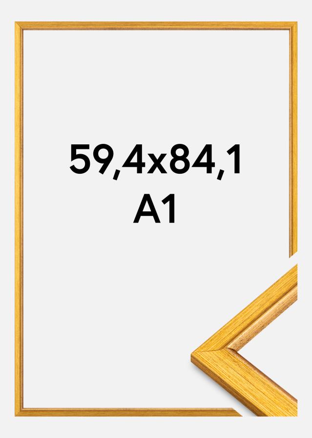 Cadre Marisa Verre Acrylique Or 59,4x84,1 cm (A1)