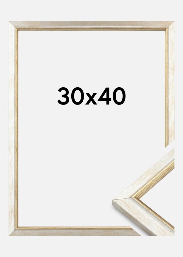 Cadre Marisa Verre Acrylique Argent 30x40 cm