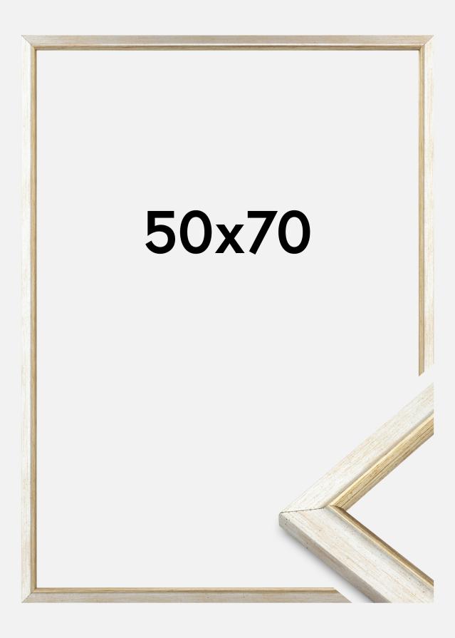 Cadre Marisa Acrylique Argent 50x70 cm