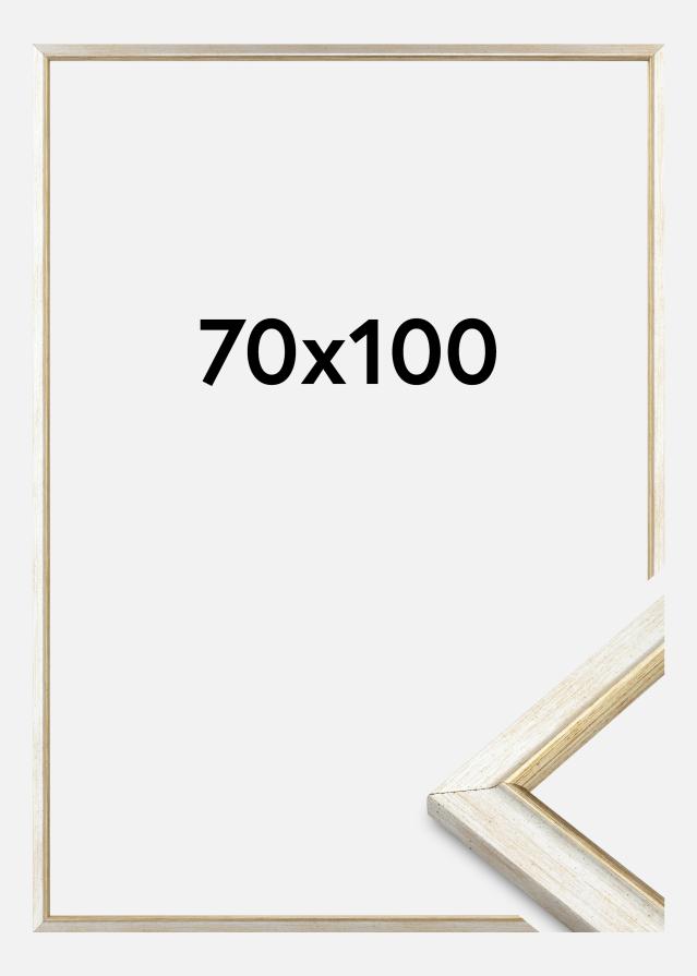 Cadre Marisa Verre Acrylique Argent 70x100 cm