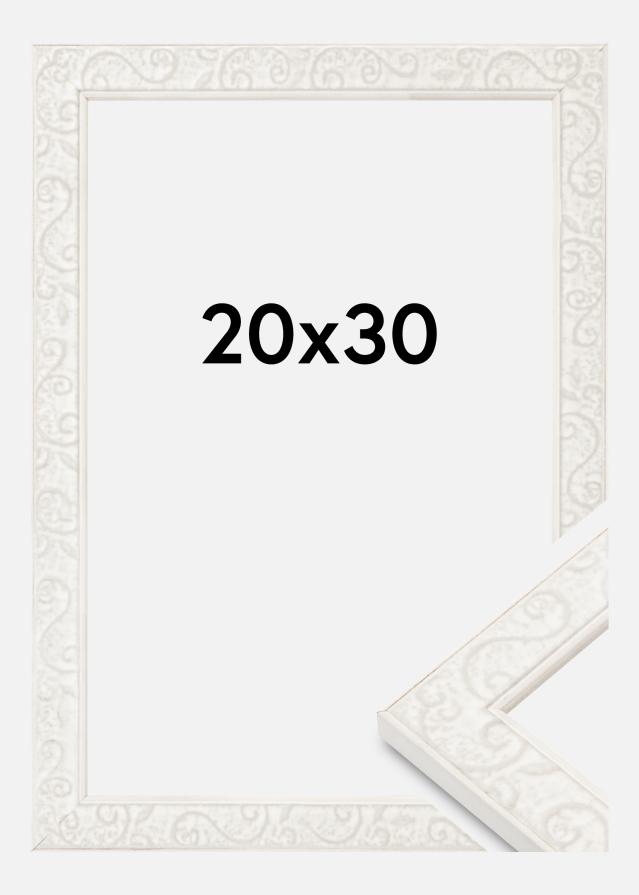 Cadre Milton Verre acrylique Blanc 20x30 cm