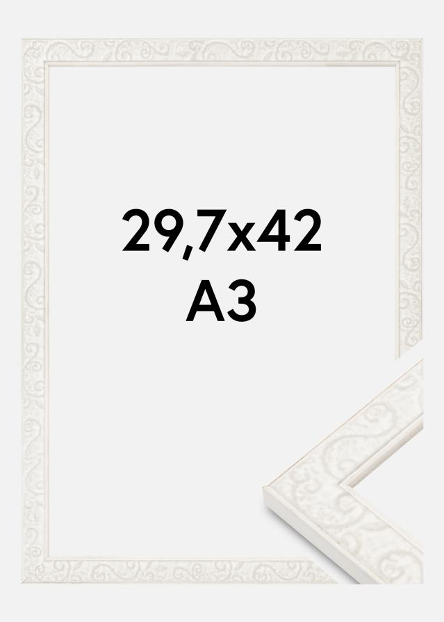 Cadre Milton Verre Acrylique Blanc 29,7x42 cm (A3)