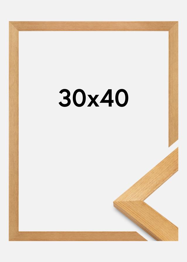 Cadre Sandra Acrylique Chêne massif 30x40 cm