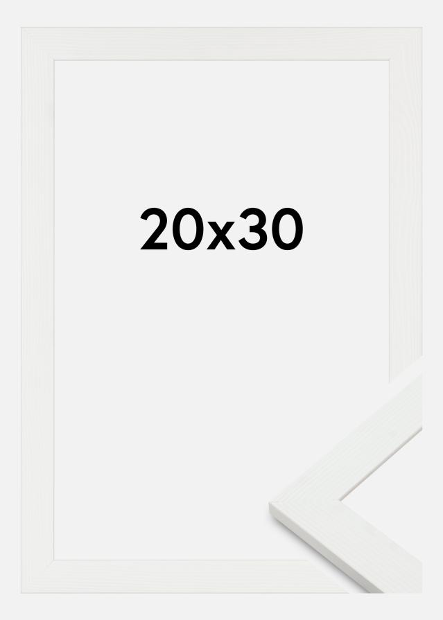 Cadre Sandra Verre acrylique Blanc 20x30 cm