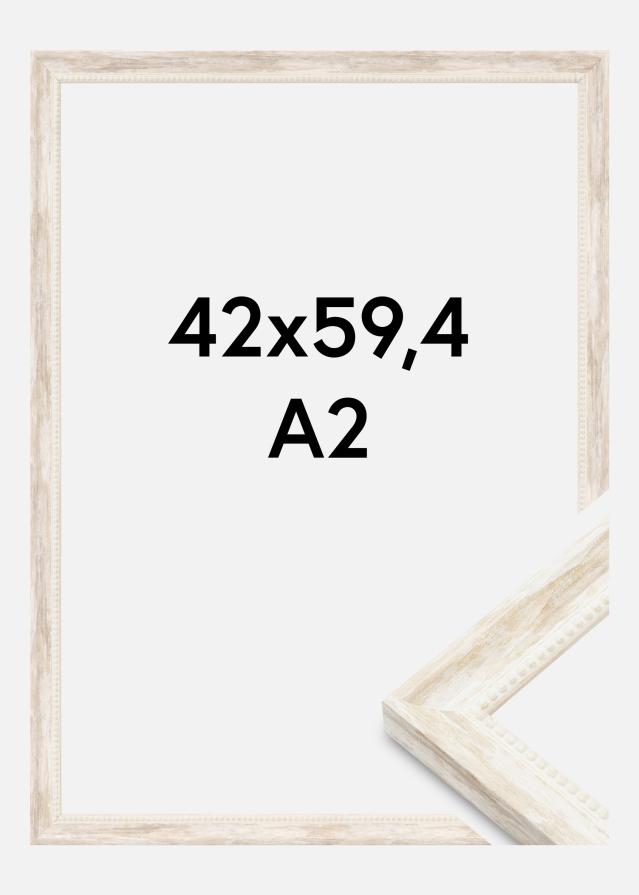 Cadre Soledad Verre Acrylique Blanc 42x59,4 cm (A2)