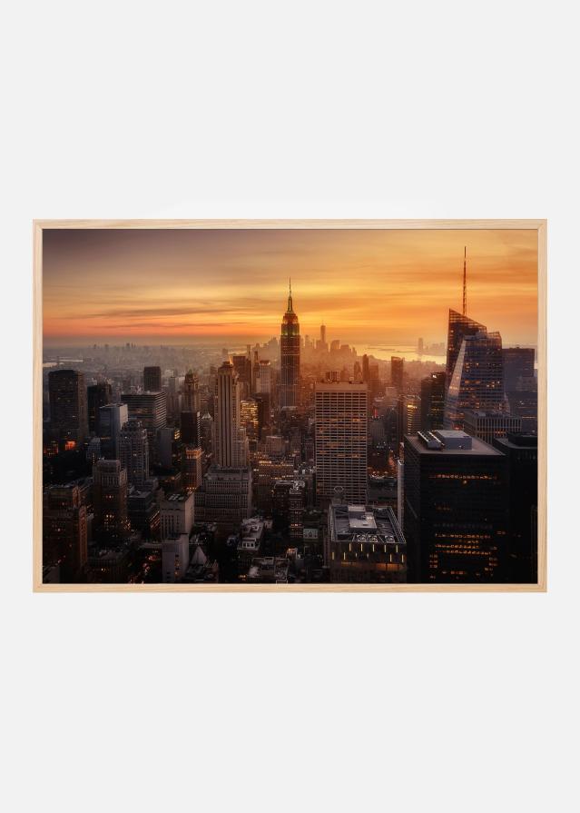 Manhattan's light Poster