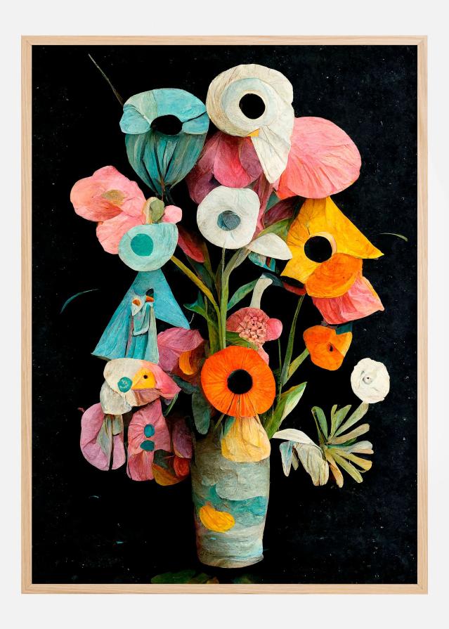 Les Fleurs Poster