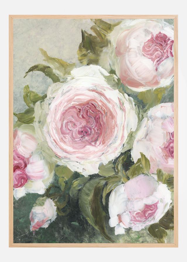 Freyia painterly florals Poster