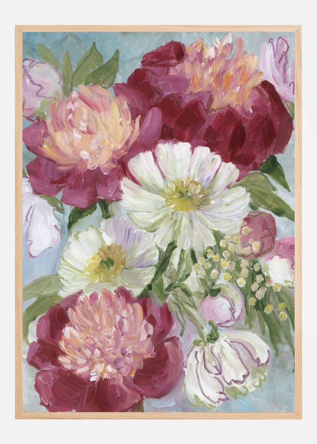 Eleanora painterly florals Poster