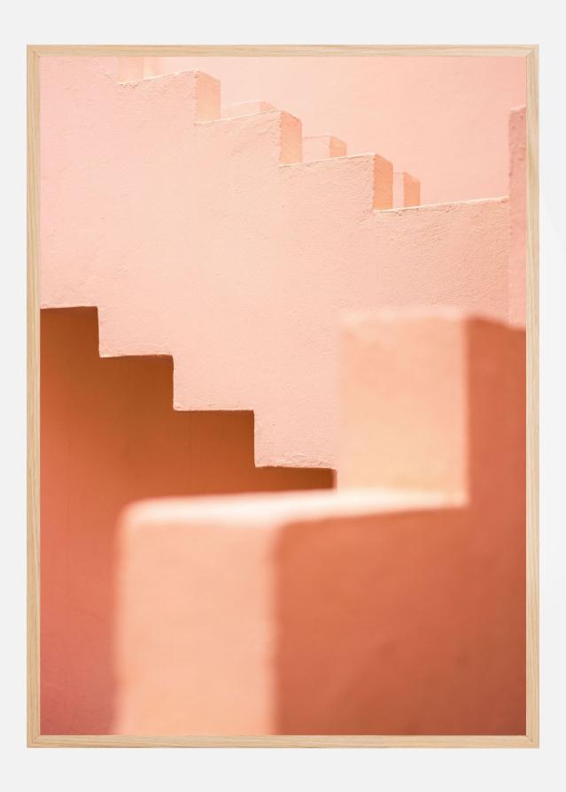 La Muralla Roja Pink Poster