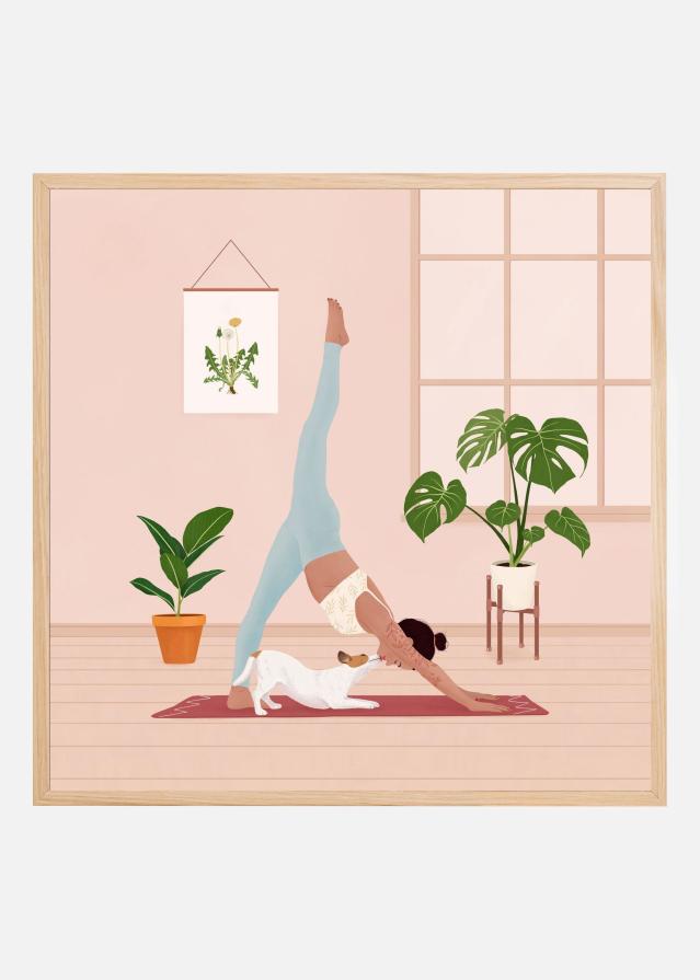 Downward Dog Poster