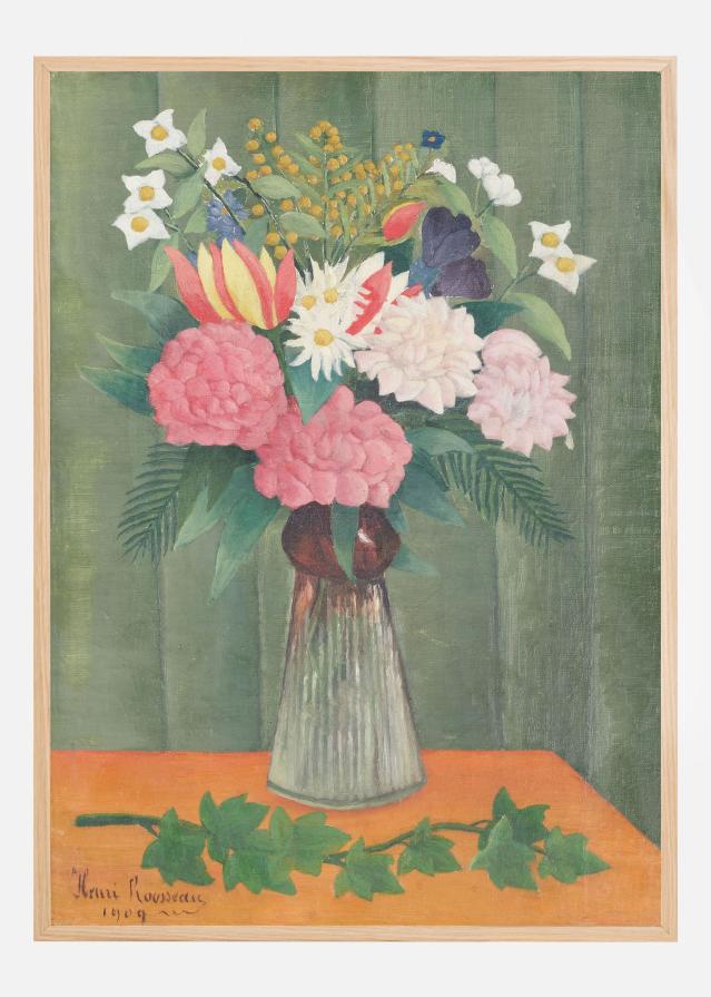 Flowers In a Vase Poster