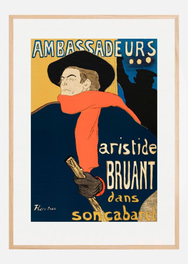 Ambassadeurs Aristide Bruant Dans Son Cabaret (1892) Poster