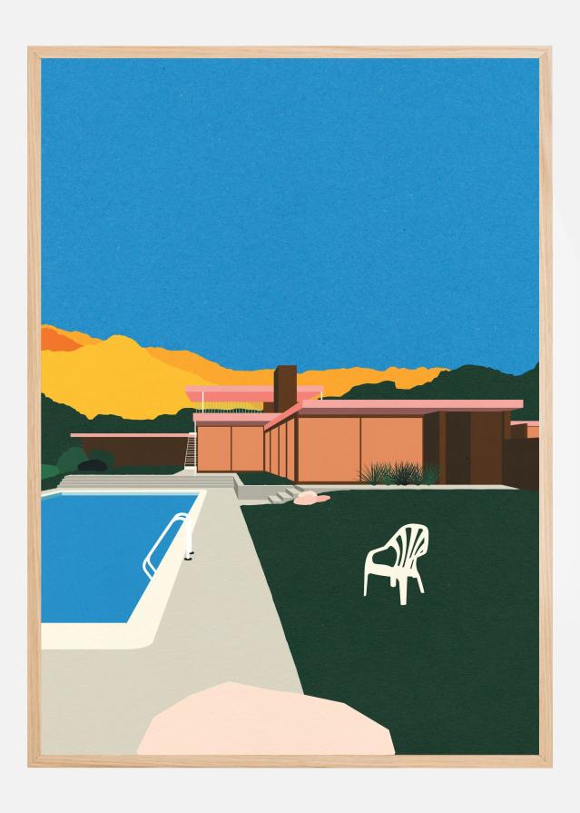 Kaufmann Desert House Poolside Poster