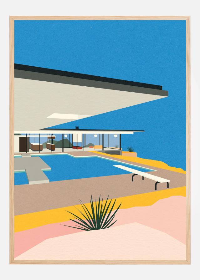 La Stahl House Poster