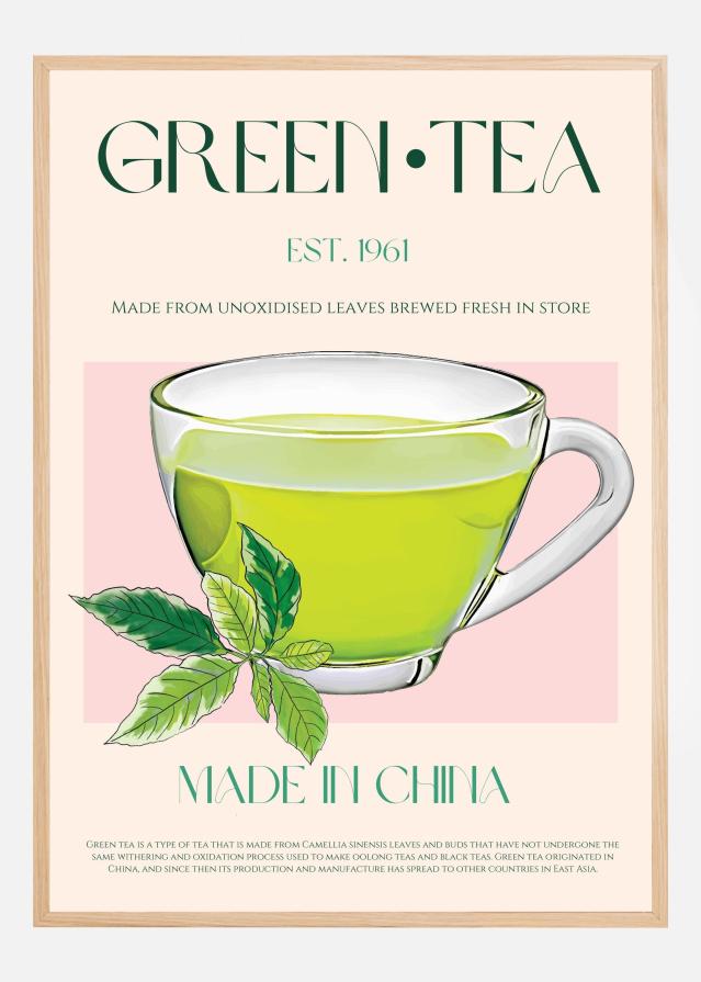 Green Tea Poster