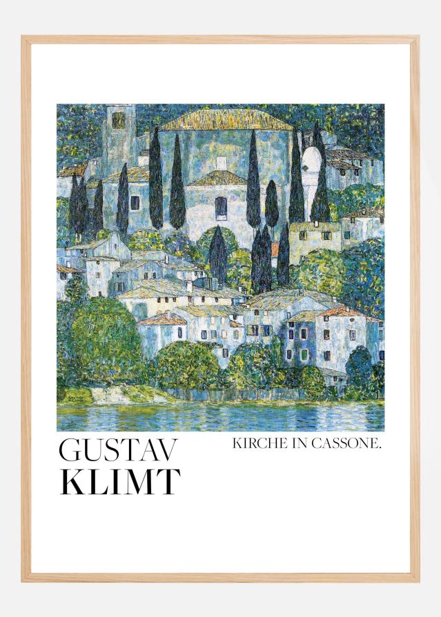 Kirche In Cassone (1913) Poster