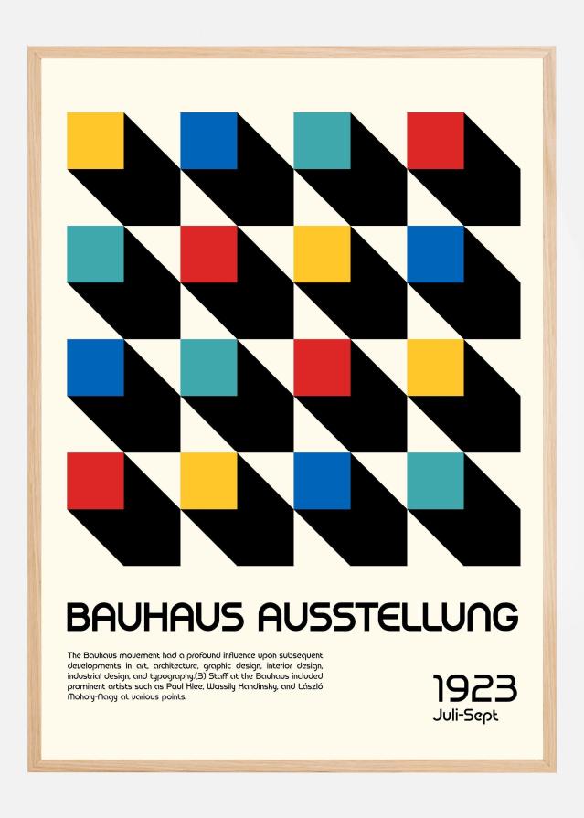 Bauhaus Ausstellung Poster