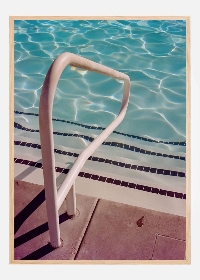 Palm Springs Pool Day Poster